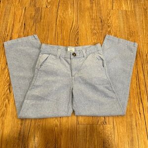 GYMBOREE Boys Dress Pants – Size 7 – 100% Cotton – Chambray Blue